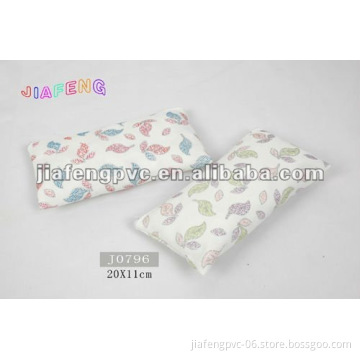 Fabric Purse With Fresh Leaves Pattern